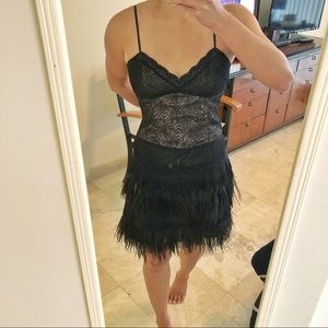 BCBG black dress size 2